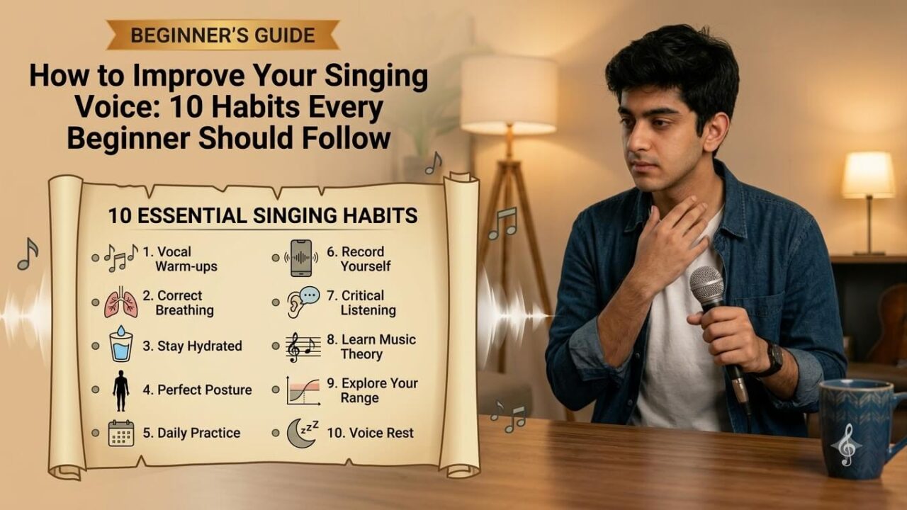 How to Improve Your Singing Voice: 10 Habits Every Beginner Should Follow