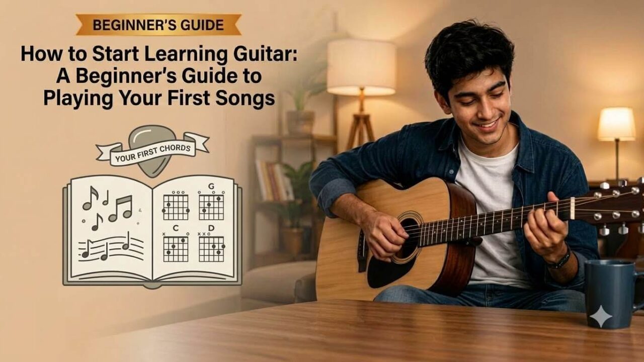 How to Start Learning Guitar: A Beginner’s Guide to Playing Your First Songs