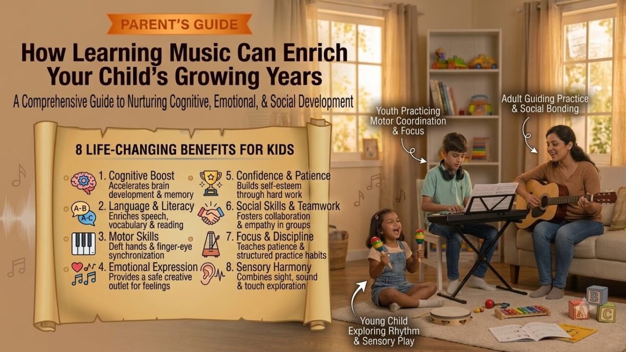 How Learning Music Can Enrich Your Child’s Growing Years
